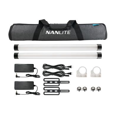 Комплект Nanlite PavoTube II 15X RGBWW KIT2 две светодиодные осветительные трубки с аксессуарами