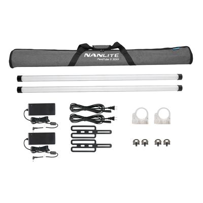 Комплект Nanlite PavoTube II 30XR RGBWW KIT2 две светодиодные осветительные трубки с аксессуарами